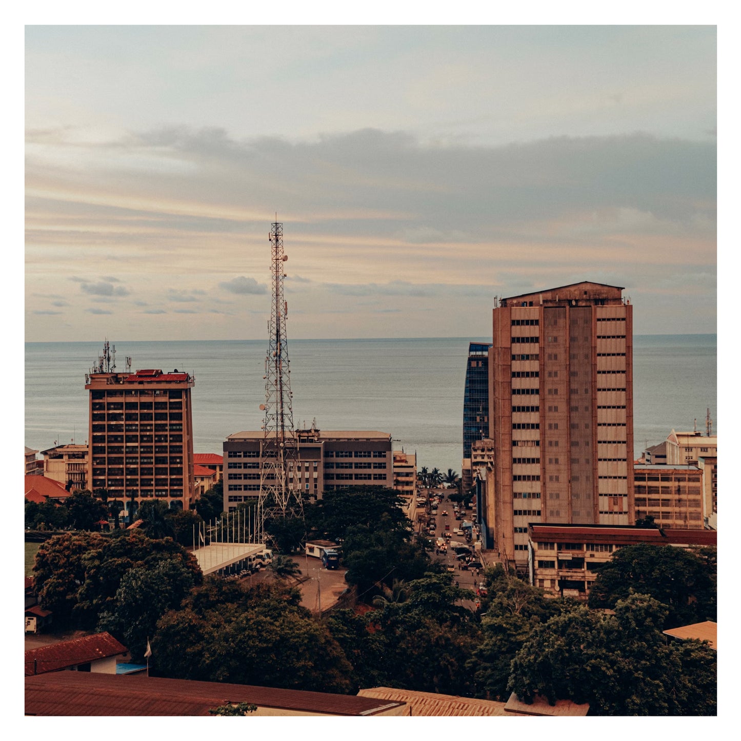 Sierra Leone - Original peint à la main sur céramique