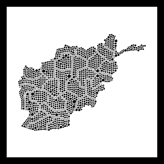 Afghanistan - Original hand-painted ceramic