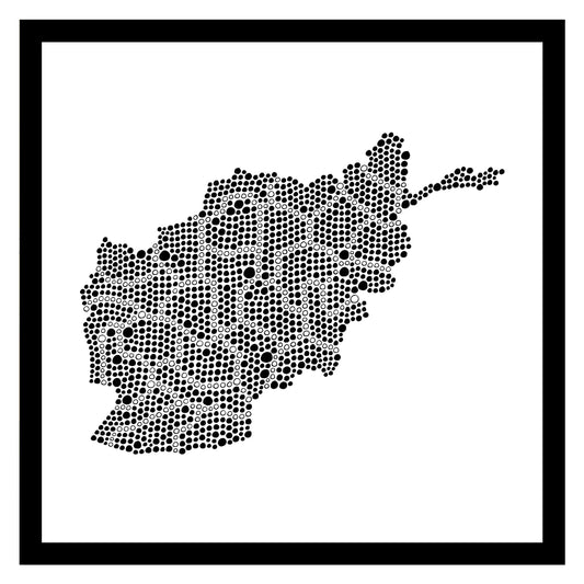 Afghanistan - Original hand-painted ceramic