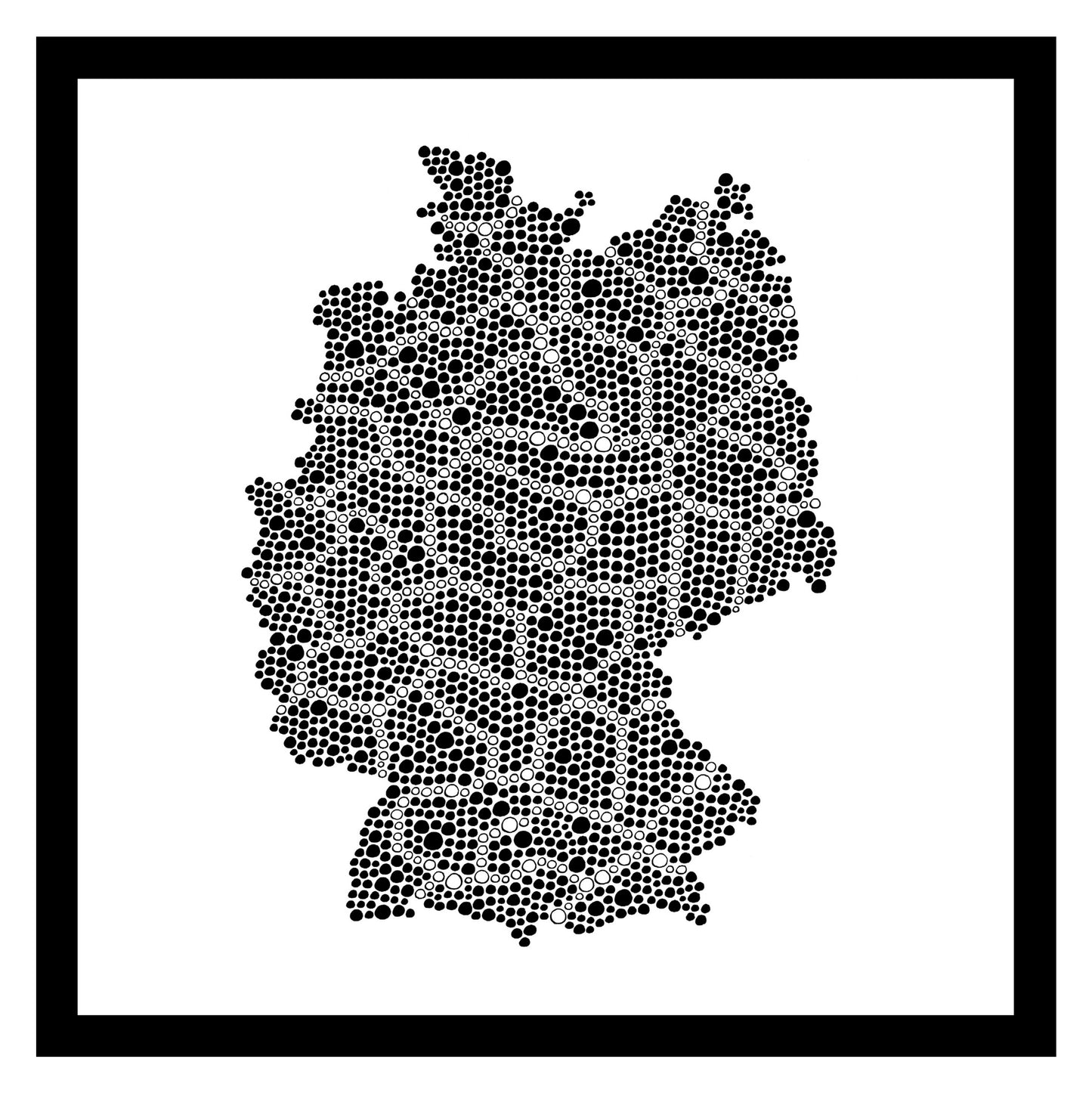 Allemagne - Original peint à la main sur céramique