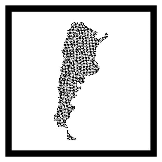 Argentina - Original hand-painted ceramic