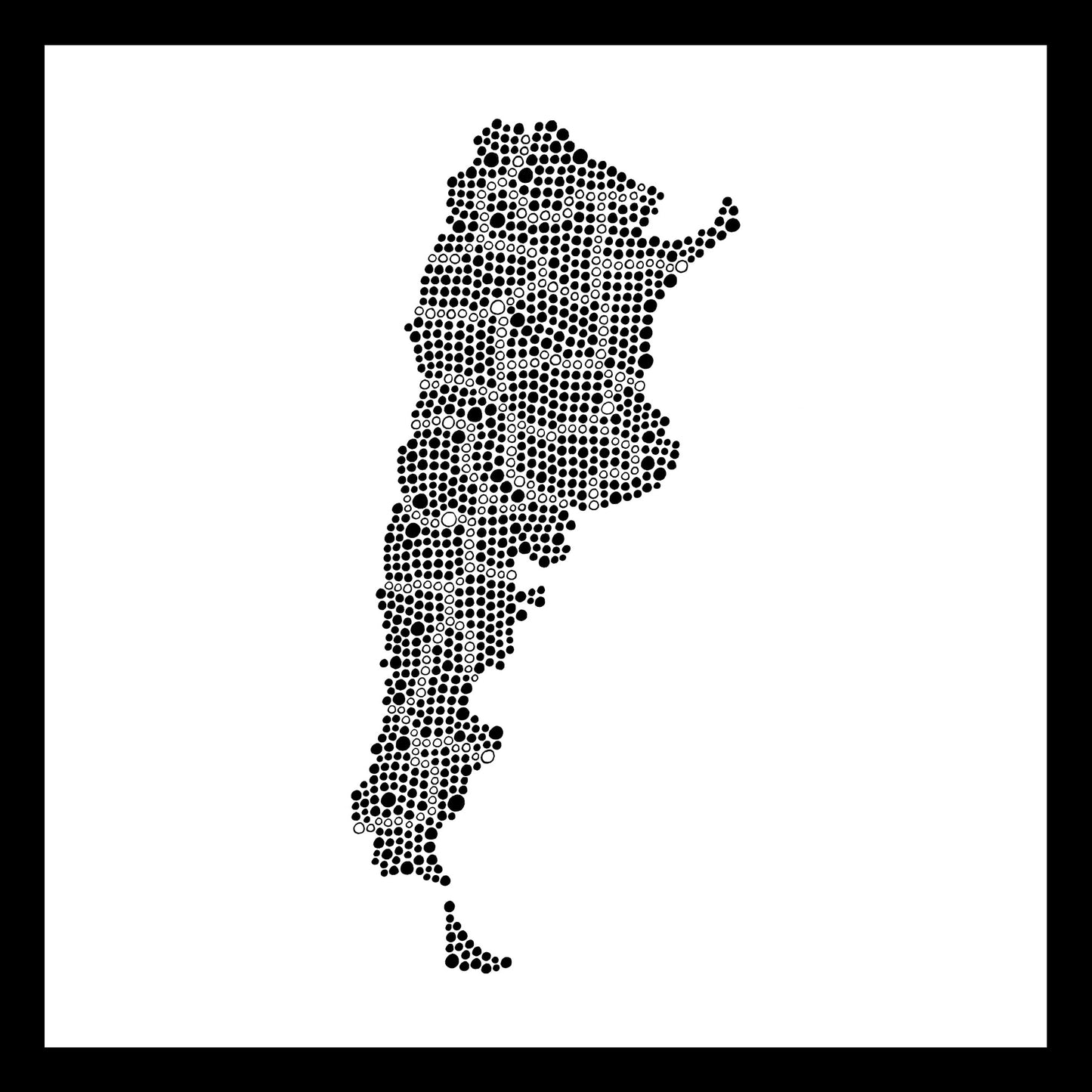 Argentina - Original hand-painted ceramic