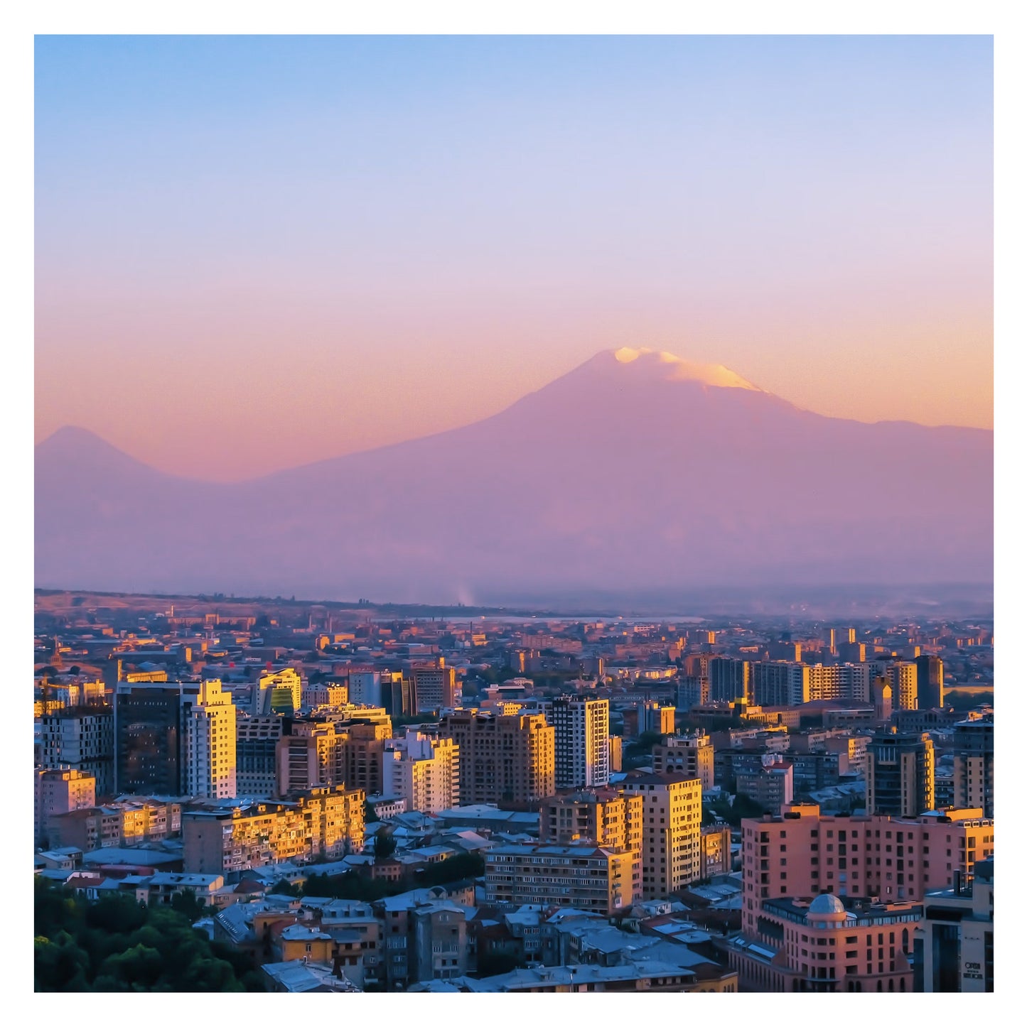 Arménie - Original peint à la main sur céramique