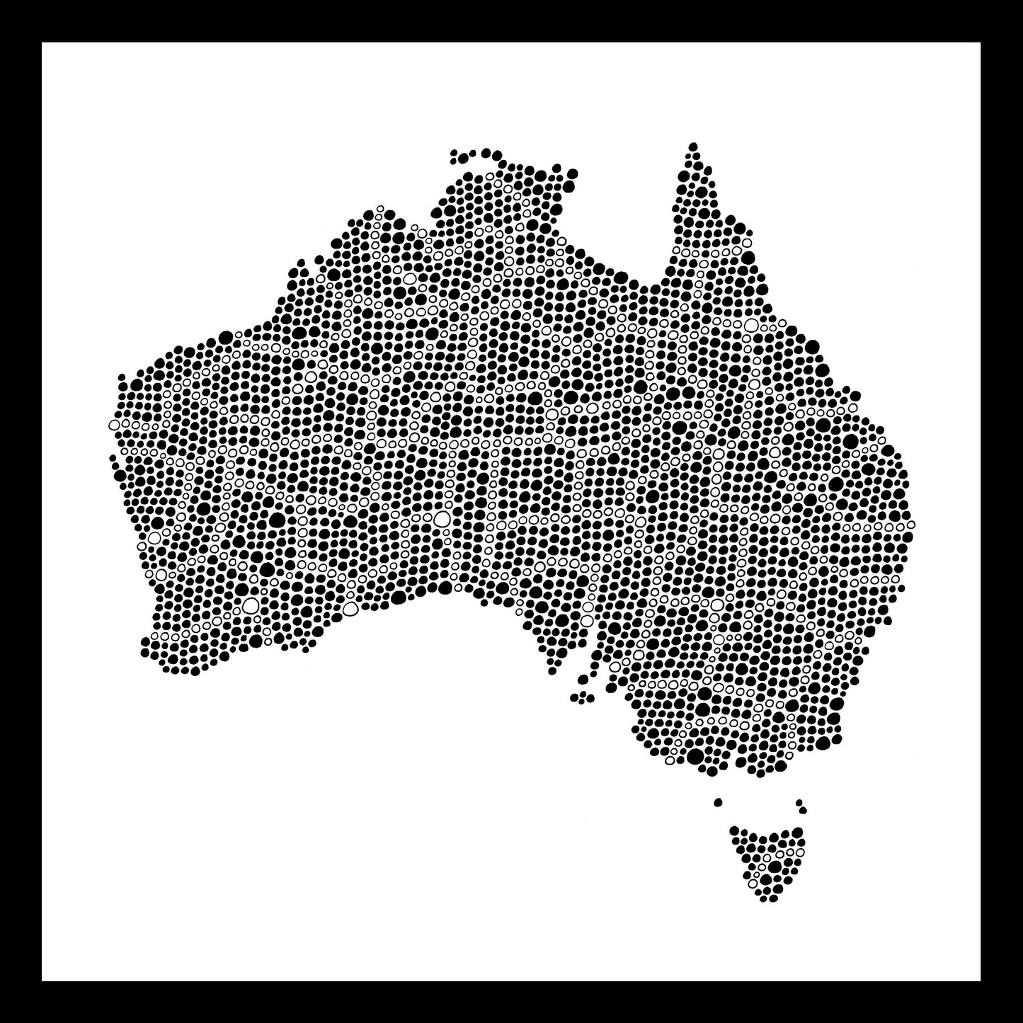 Australia - Original hand-painted ceramic