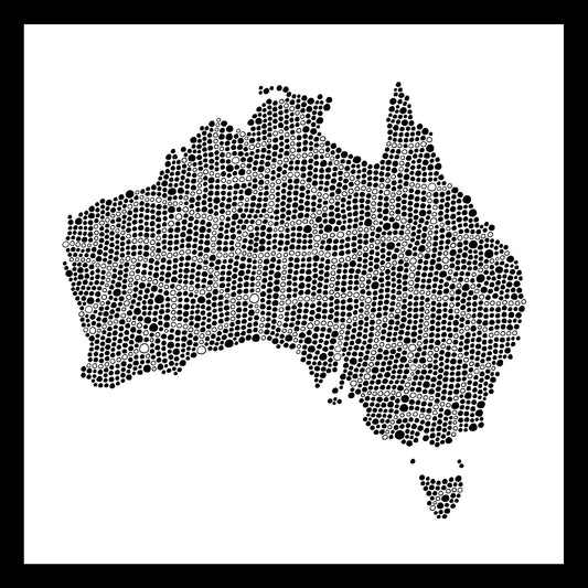 Australia - Original hand-painted ceramic