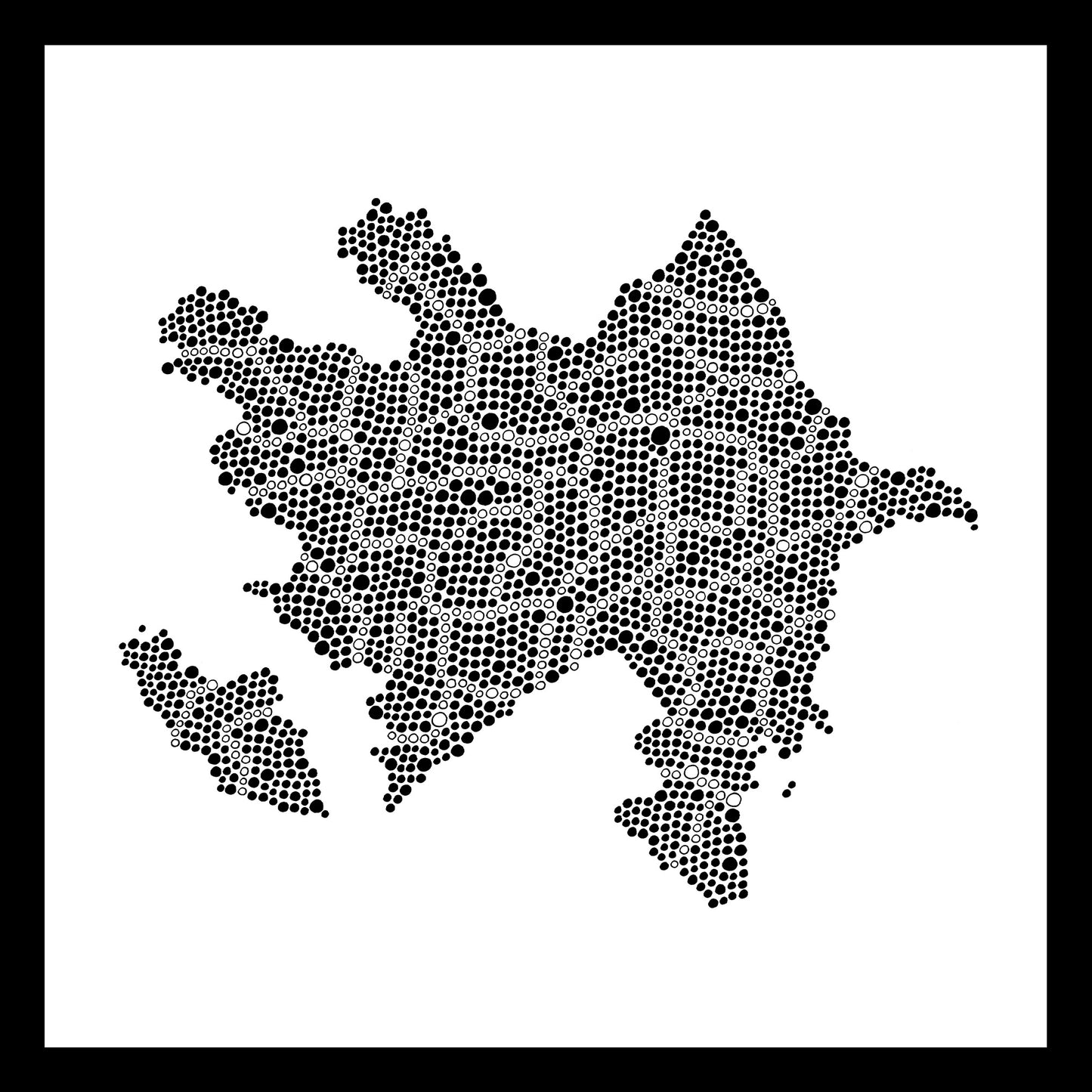 Azerbaijan - Original hand-painted ceramic