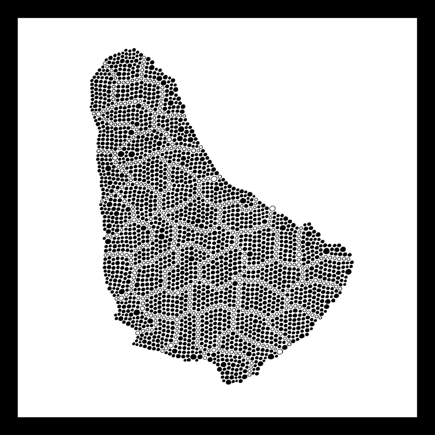 Barbados - Original hand-painted ceramic