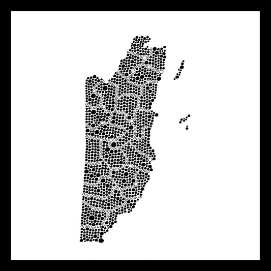 Belize - Original hand-painted ceramic