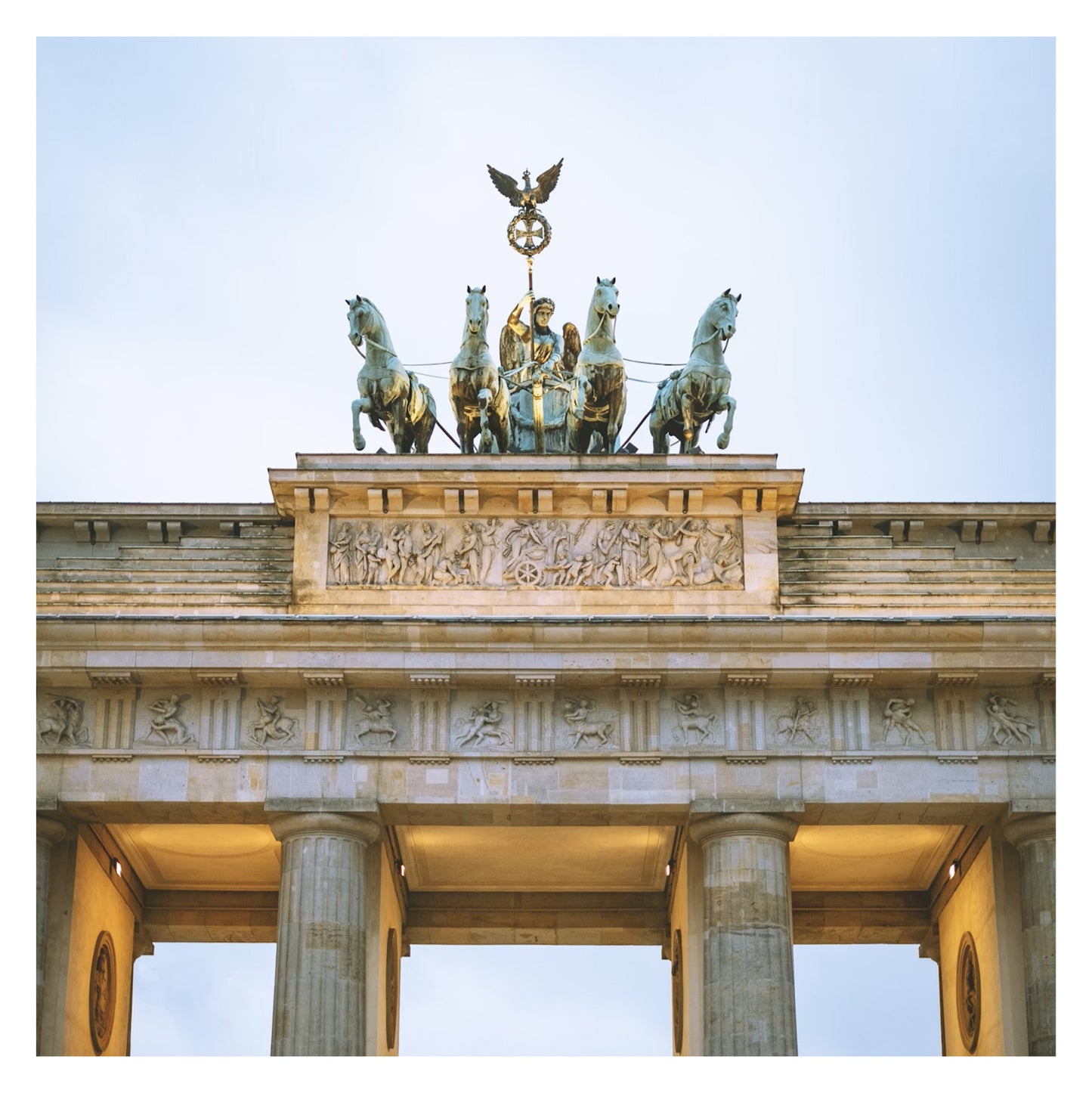 Allemagne - Original peint à la main sur céramique