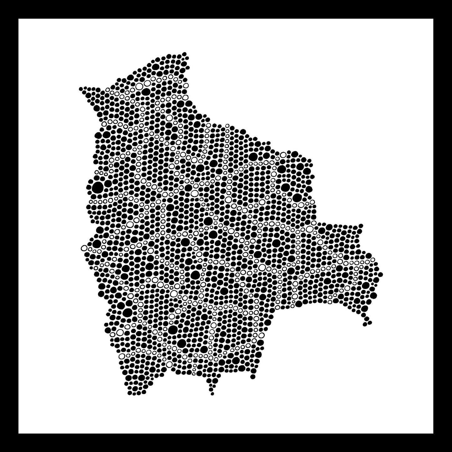 Bolivia - Original hand-painted ceramic