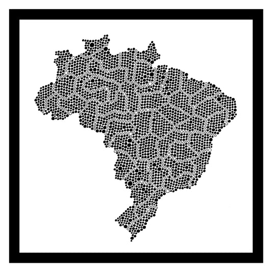 Brazil - Original hand-painted ceramic