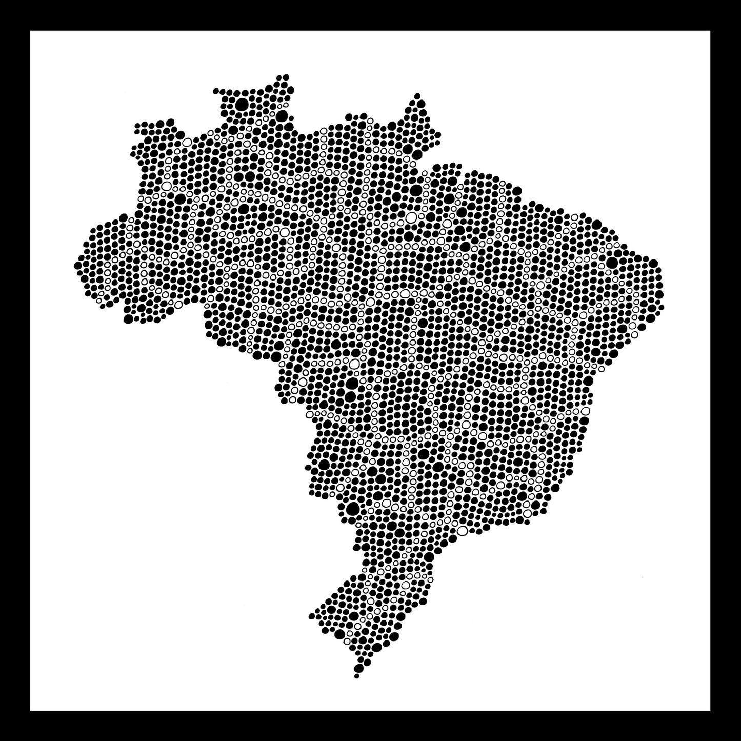 Brazil - Original hand-painted ceramic