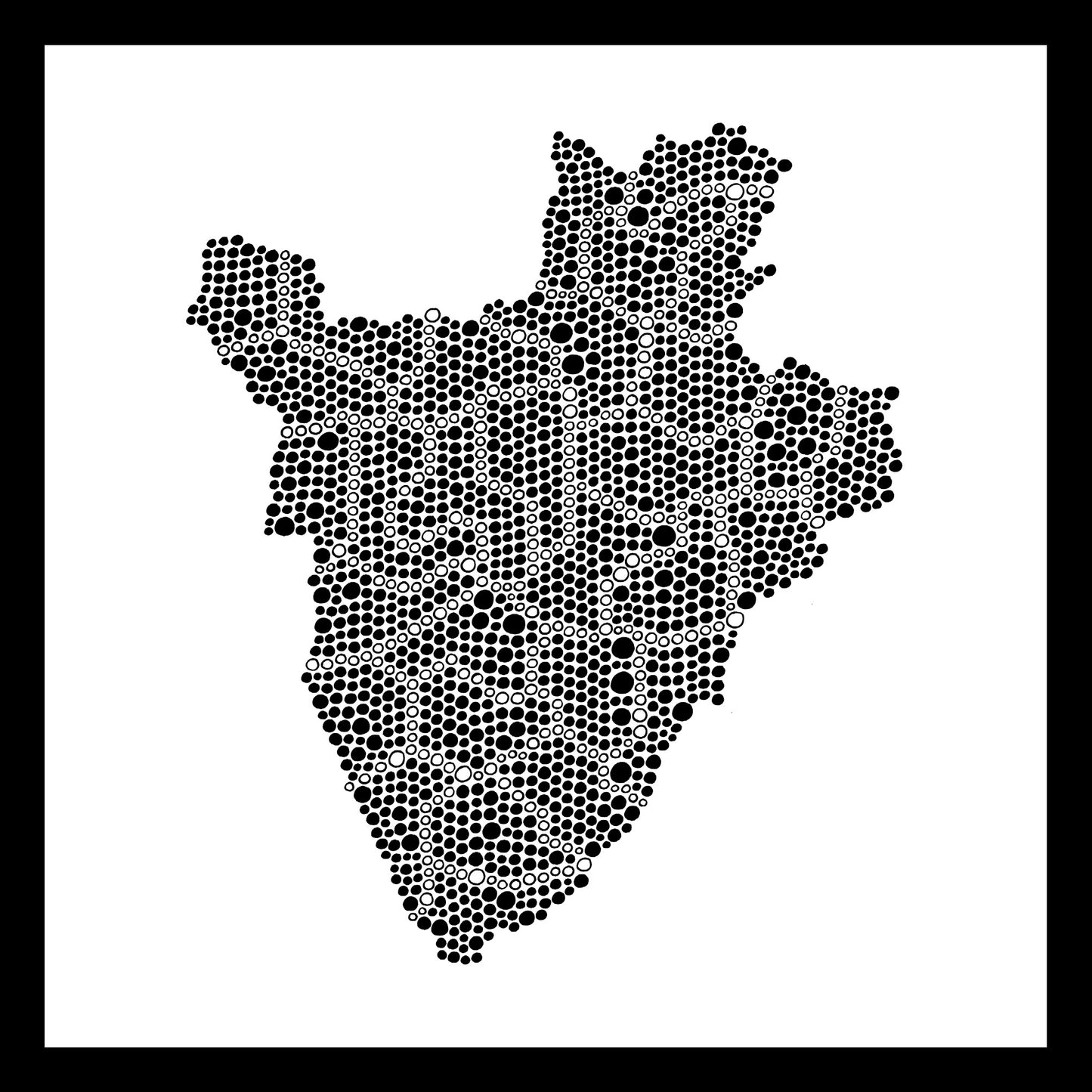 Burundi - Original hand-painted ceramic