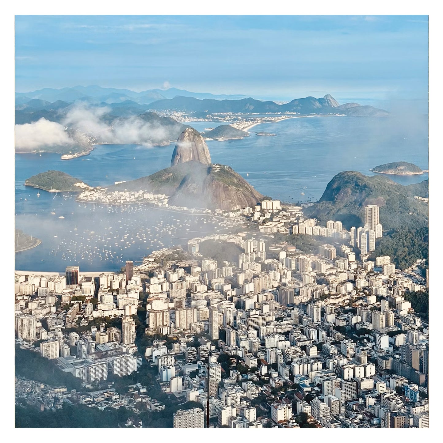 Brésil - Original peint à la main sur céramique