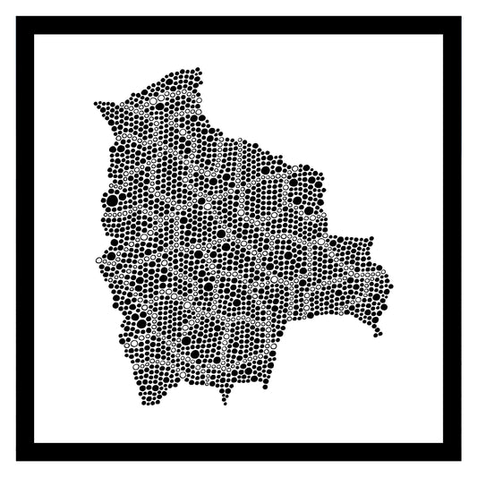 Bolivia - Original hand-painted ceramic