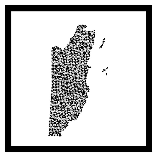 Belize - Original hand-painted ceramic