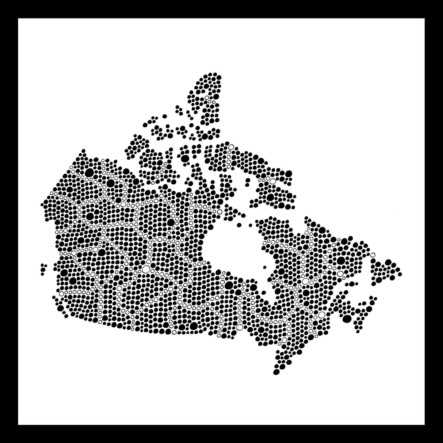 Canada - Original hand-painted ceramic