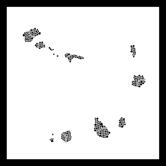 Cape Verde - Original hand-painted ceramic