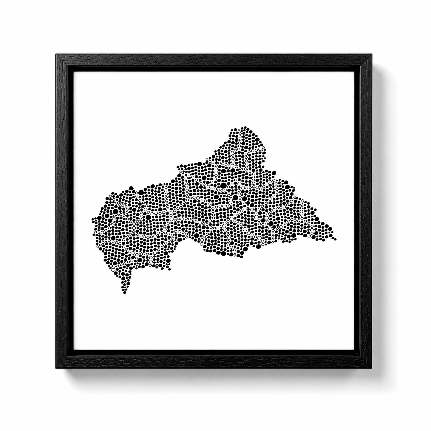 Centrafrique - Original peint à la main sur céramique