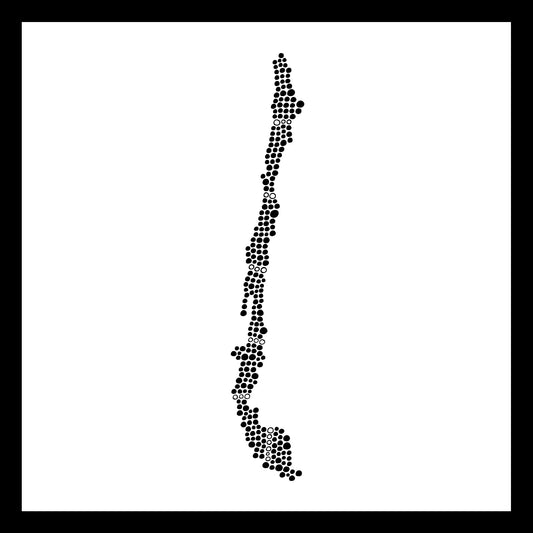 Chile - Original hand-painted ceramic