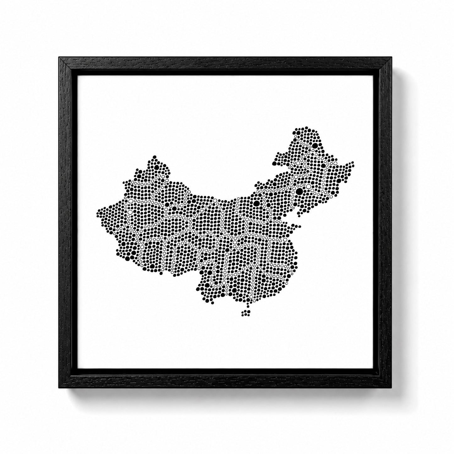 Chine - Original peint à la main sur céramique