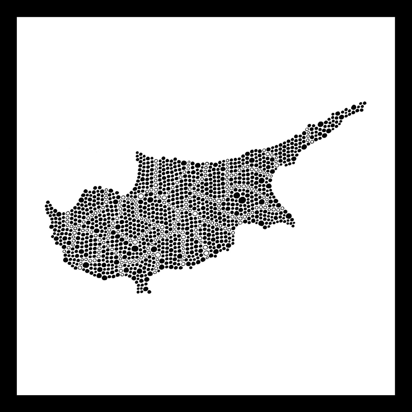 Cyprus - Original hand-painted ceramic