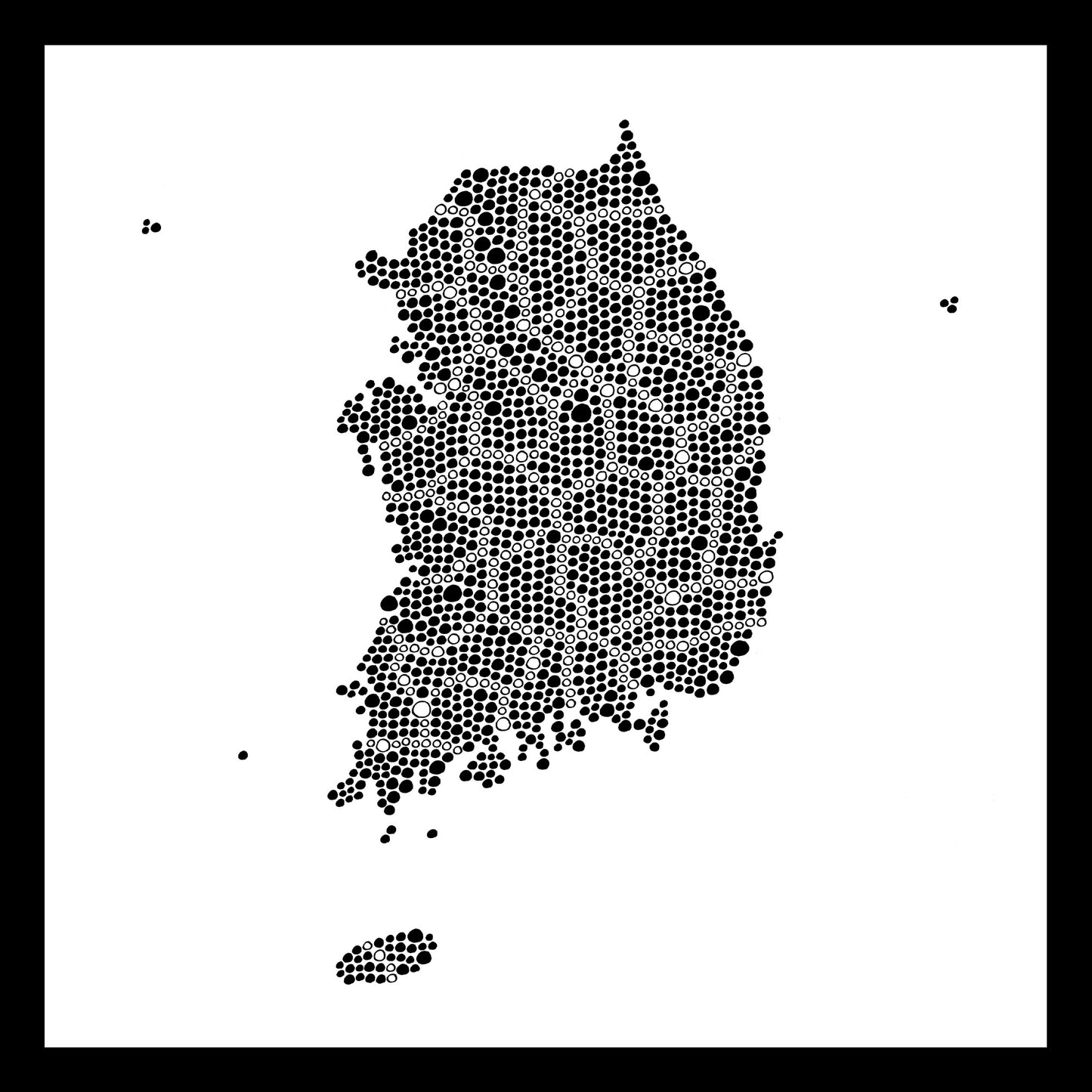 South Korea - Original hand-painted ceramic