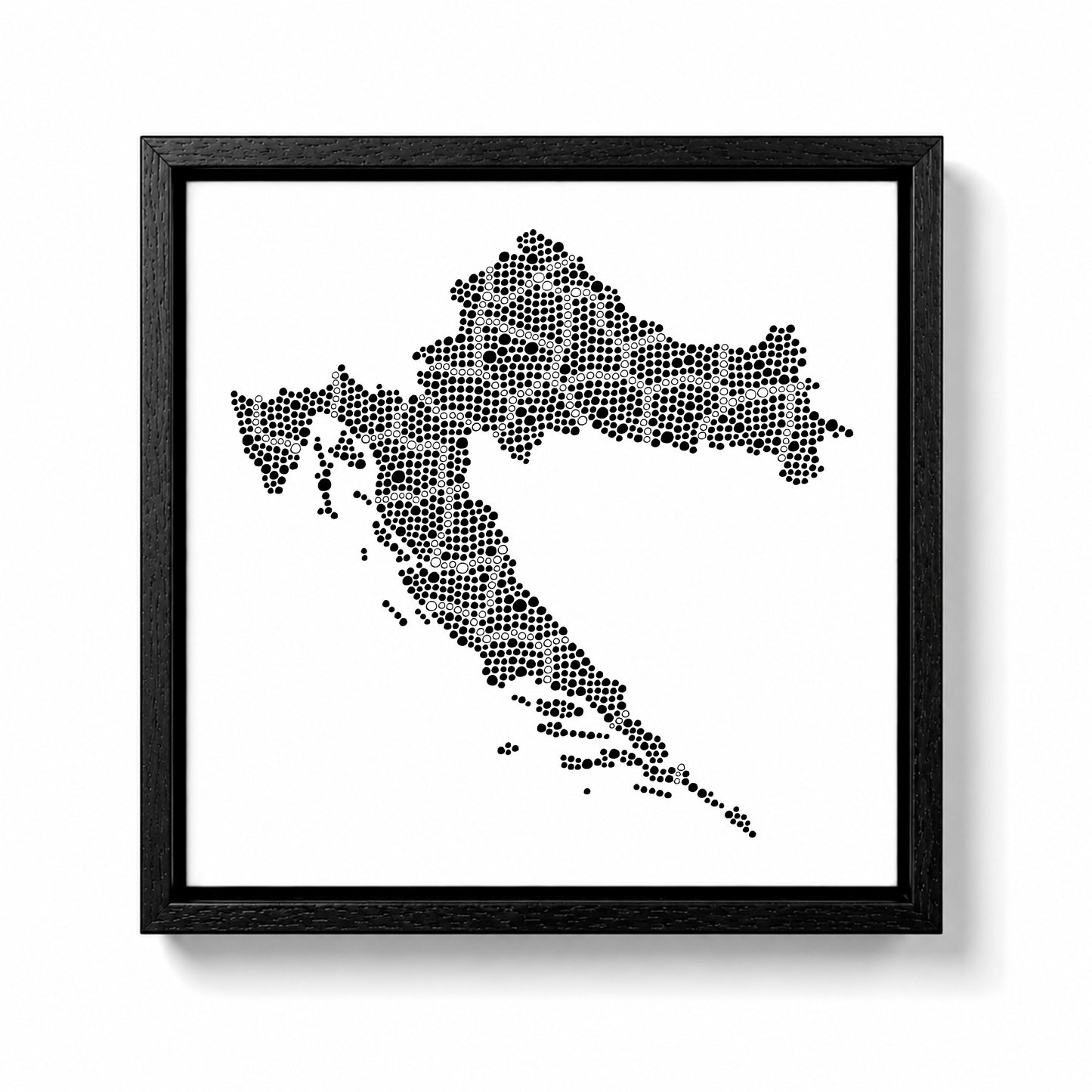 Croatie - Original peint à la main sur céramique