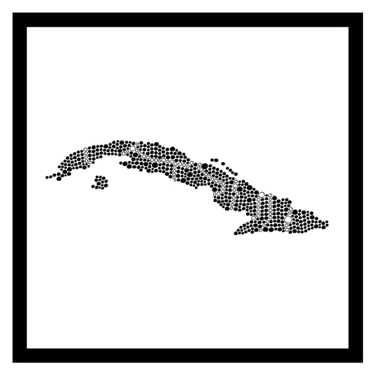 Cuba - Original hand-painted ceramic