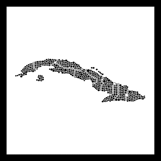 Cuba - Original hand-painted ceramic