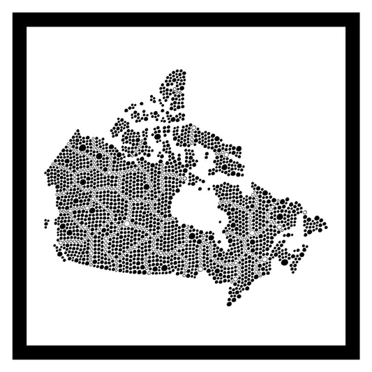 Canada - Original hand-painted ceramic