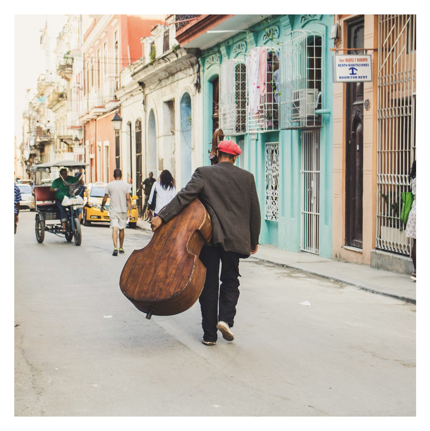 Cuba - Original peint à la main sur céramique
