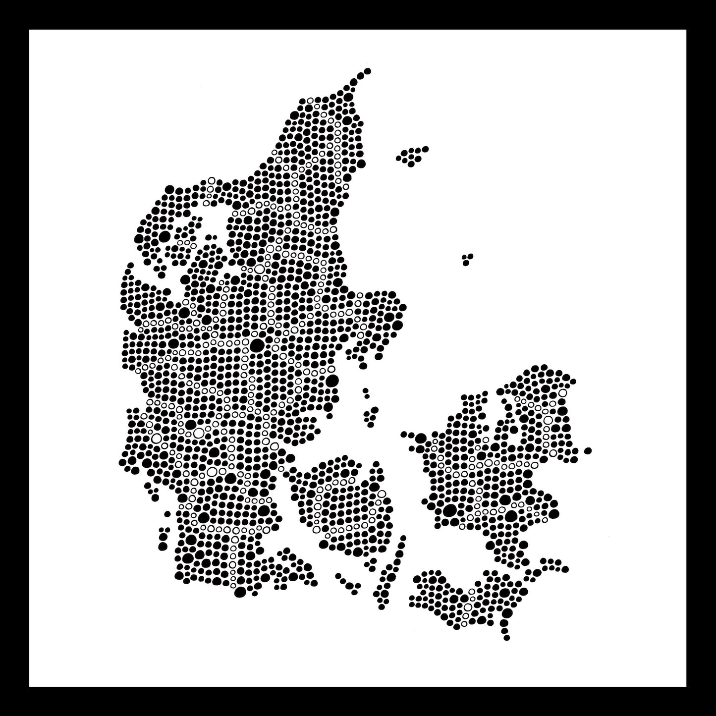 Denmark - Original hand-painted ceramic