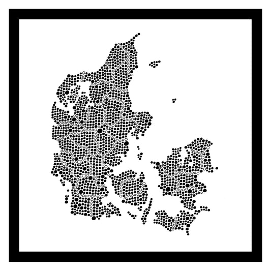Danemark - Original peint à la main sur céramique