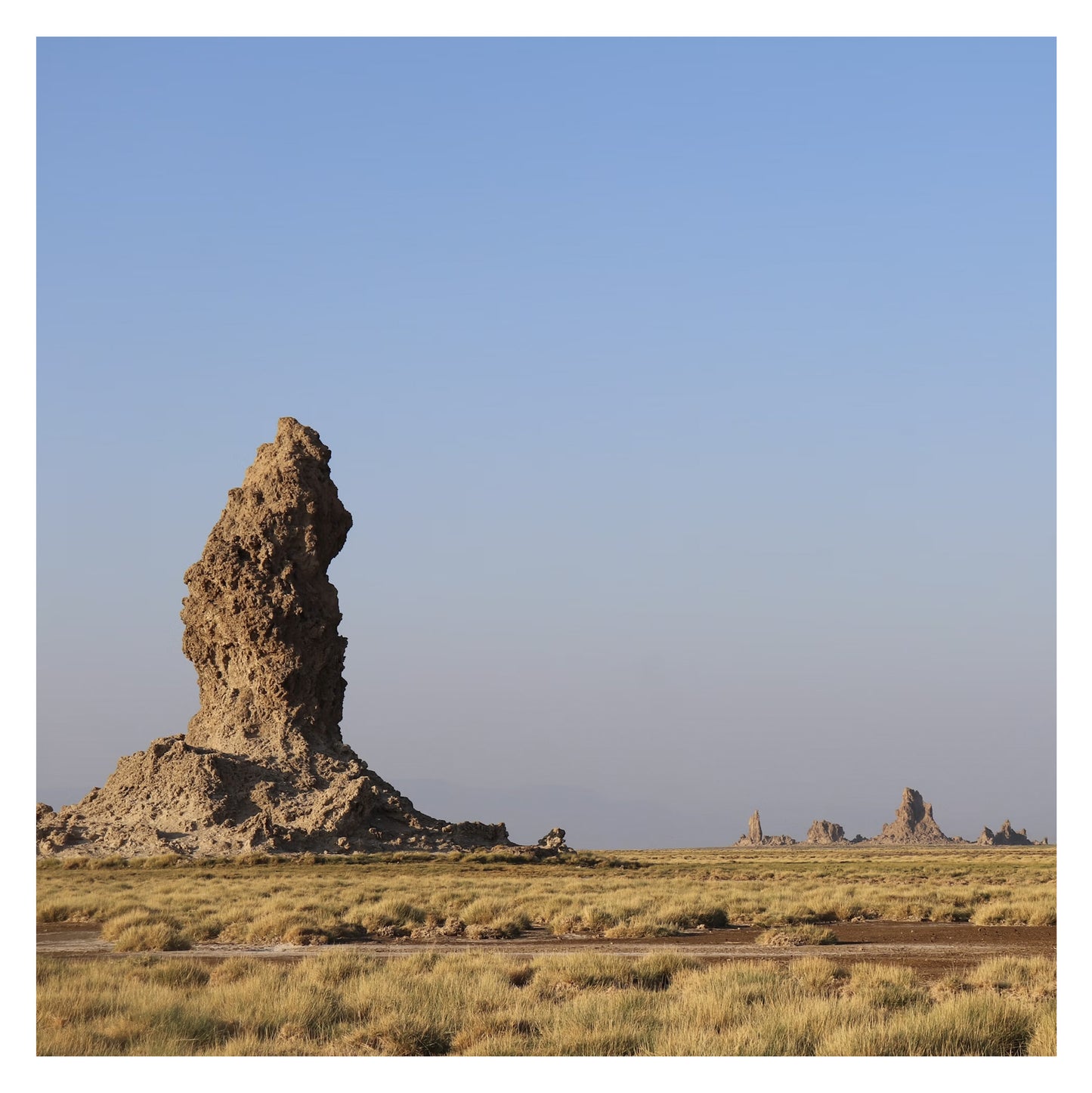Djibouti - Original peint à la main sur céramique
