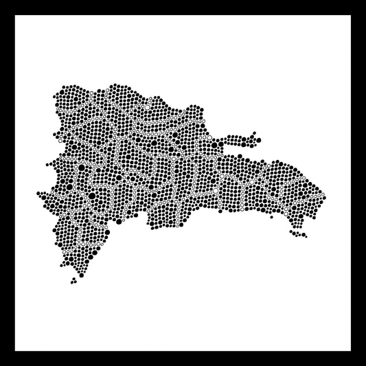 Dominican Republic - Original hand-painted ceramic