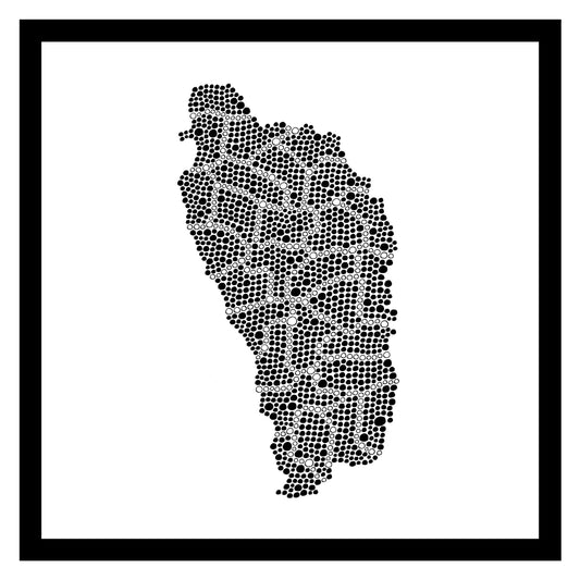 Dominique - Original hand-painted ceramic