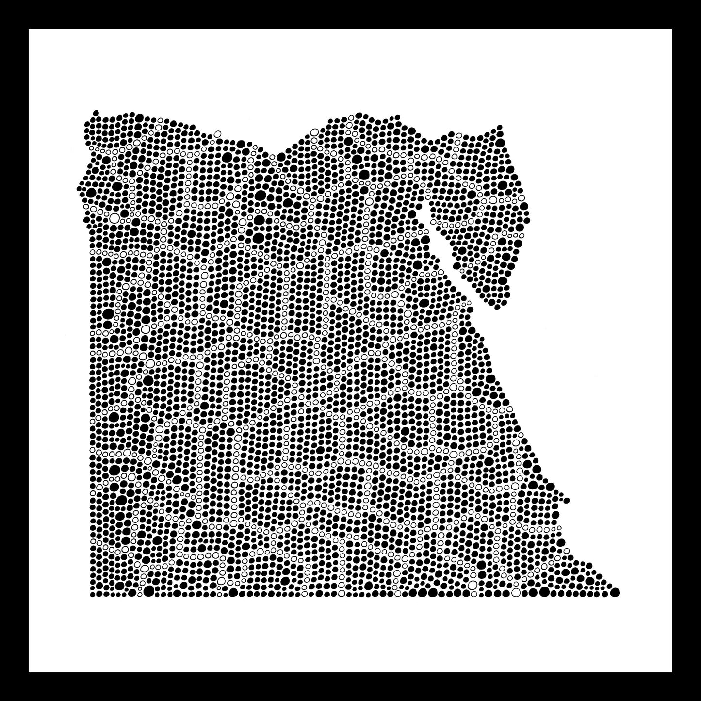 Egypt - Original hand-painted ceramic