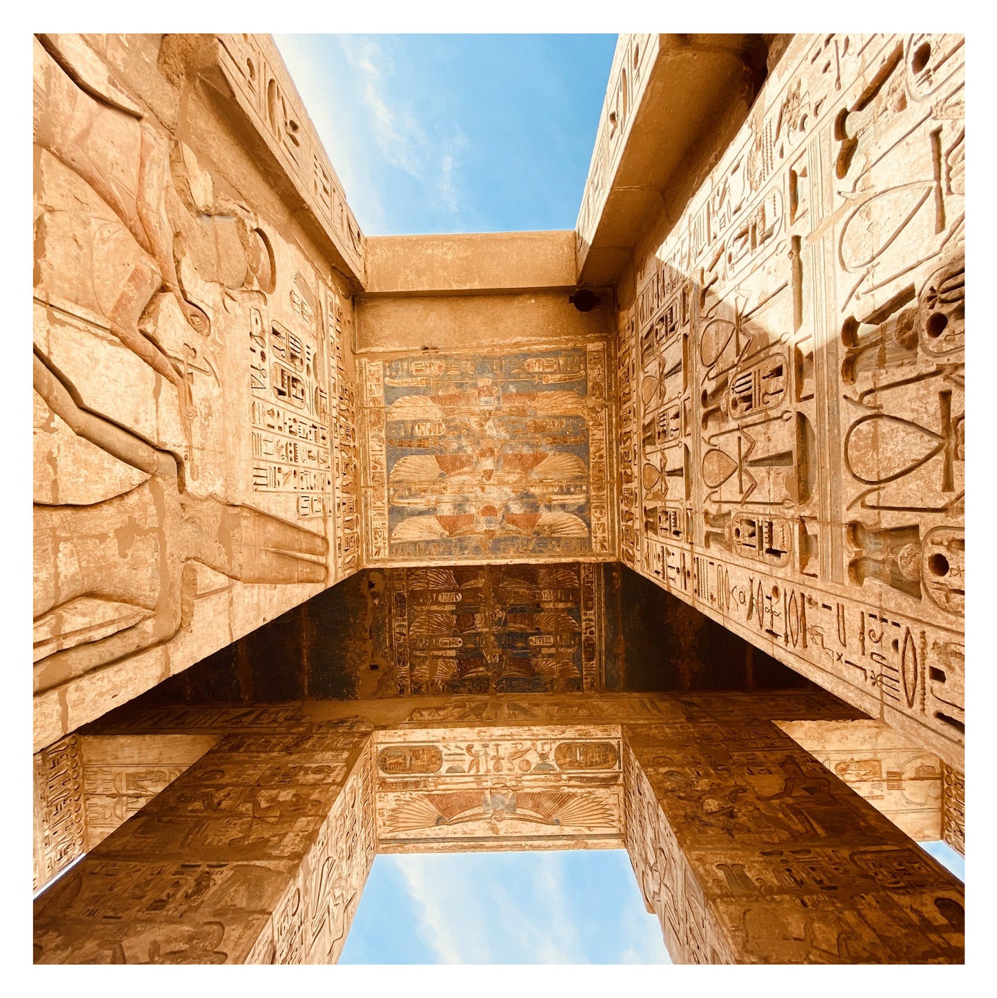Egypte - Original peint à la main sur céramique