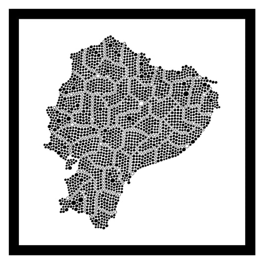 Ecuador - Original hand-painted ceramic