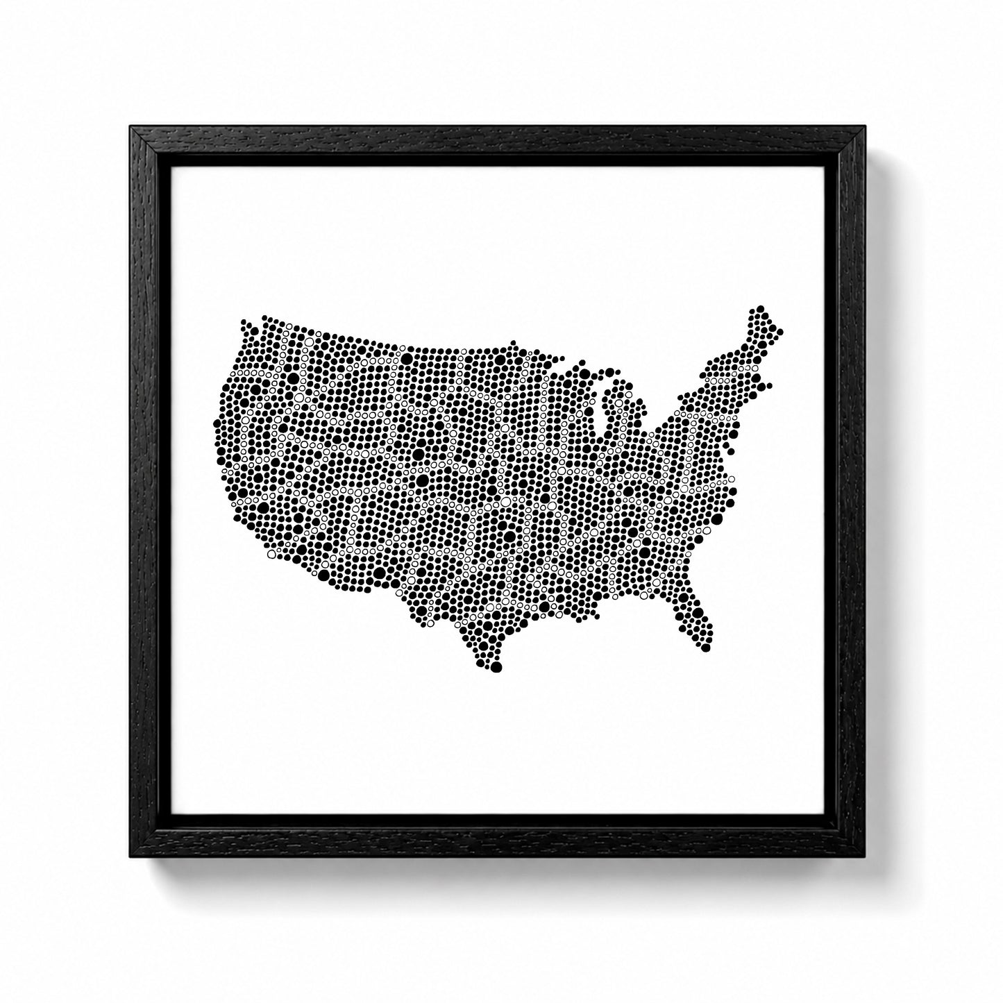 Etats-Unis - Original peint à la main sur céramique