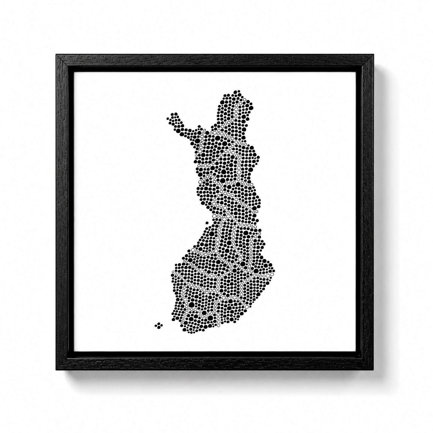 Finlande - Original peint à la main sur céramique
