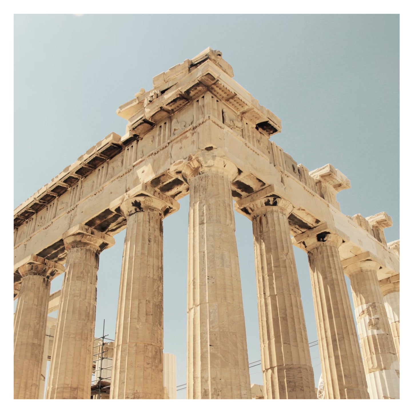 Grèce - Original peint à la main sur céramique