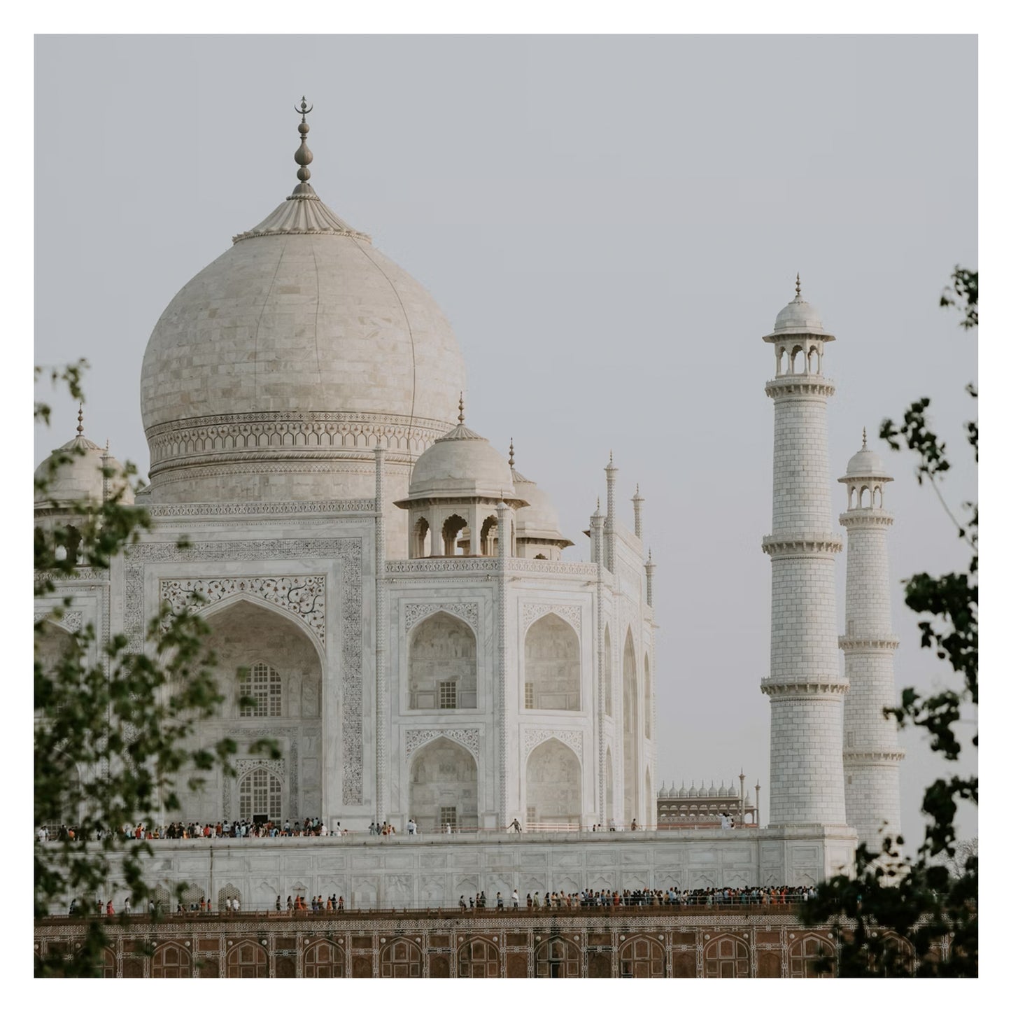 Inde - Original peint à la main sur céramique