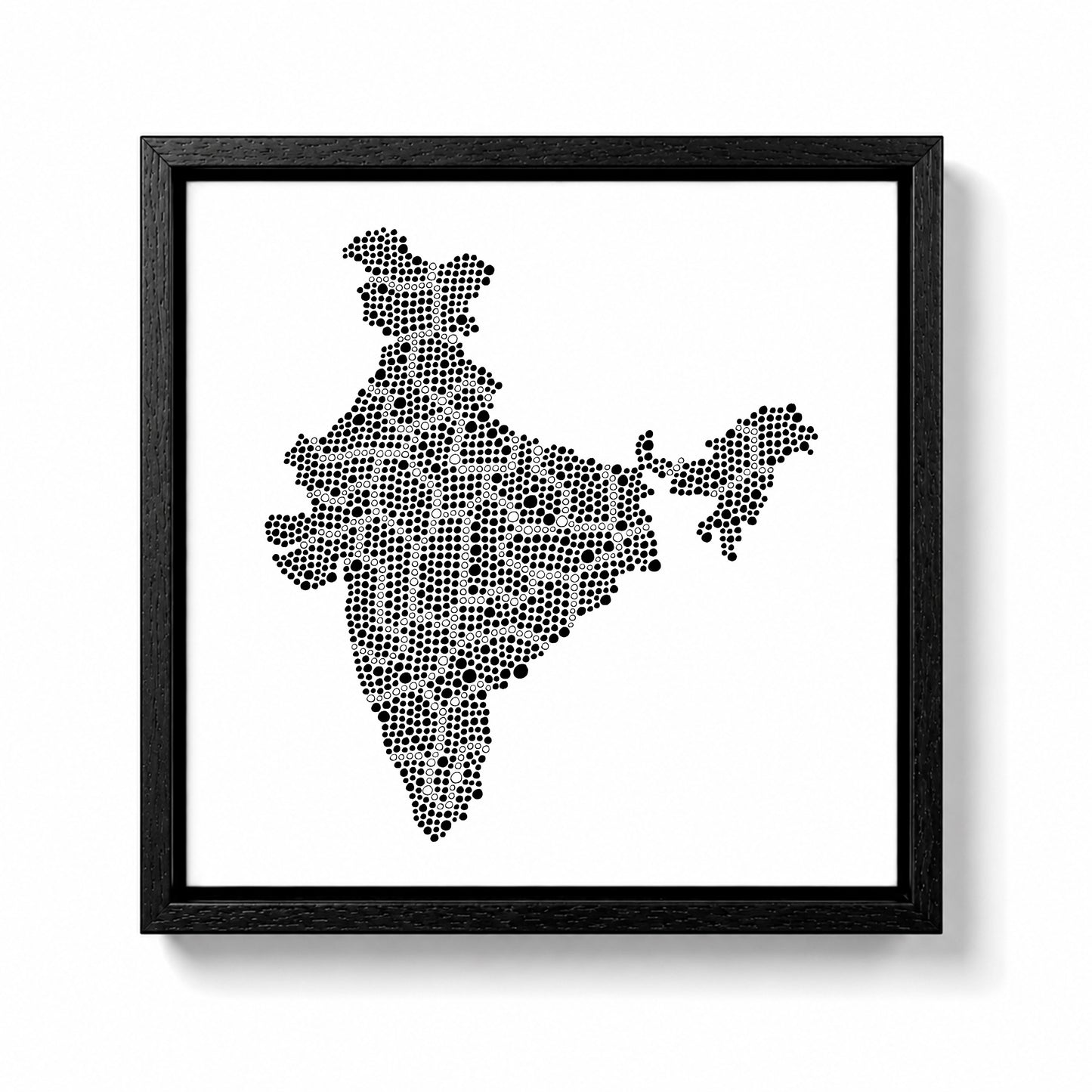 Inde - Original peint à la main sur céramique