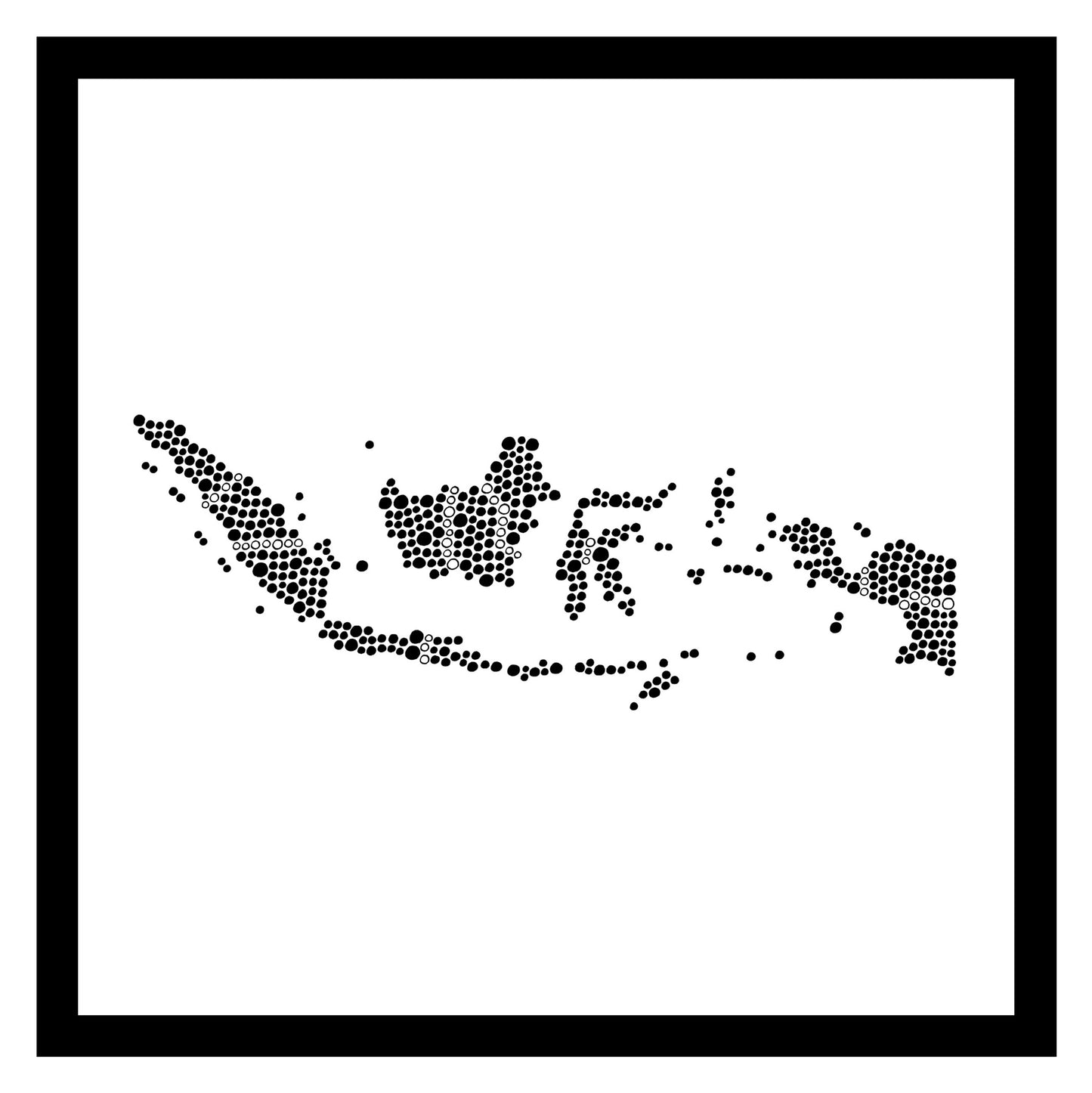 Indonesia - Original hand-painted ceramic