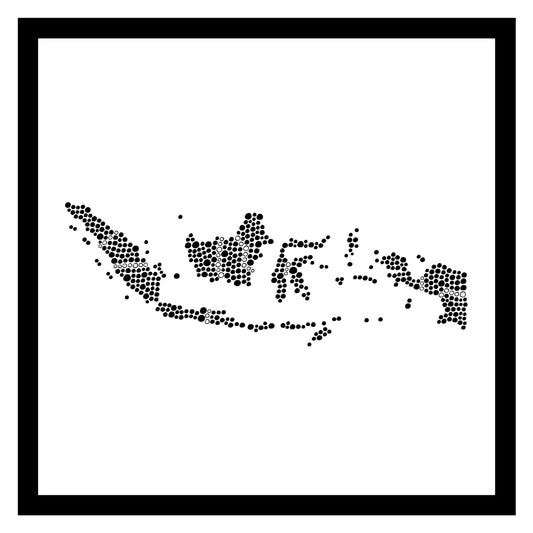 Indonesia - Original hand-painted ceramic