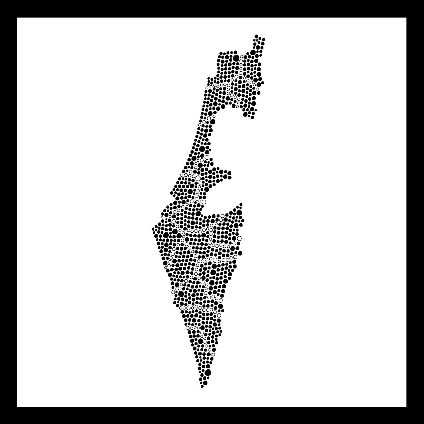 Israel - Original hand-painted ceramic