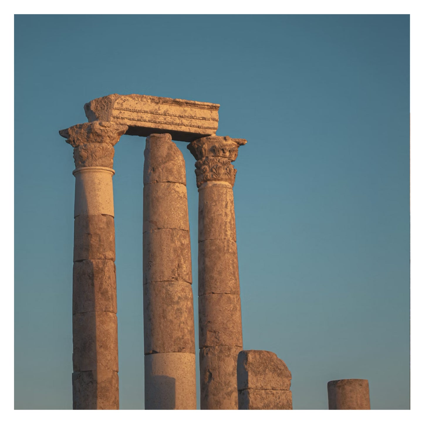 Jordanie - Original peint à la main sur céramique