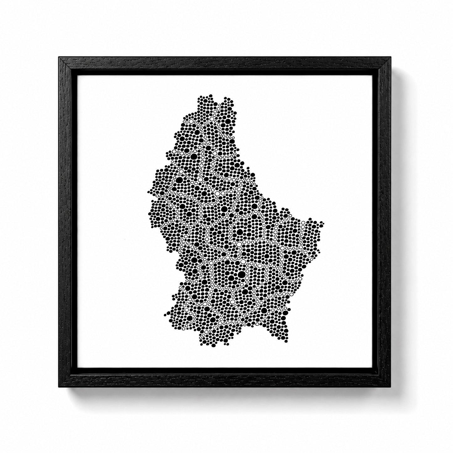 Luxembourg - Original peint à la main sur céramique
